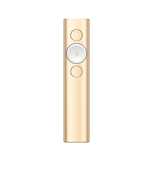 Презентер беспроводной Logitech Spotlight золотистый, радиоканал, USB, кнопки - 3