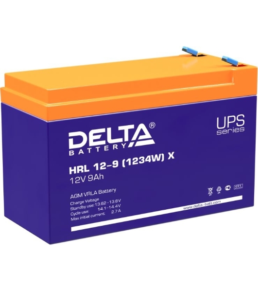 Батарея для ИБП Delta HRL 12-9 X/(1234W)X (12V 9Ah)