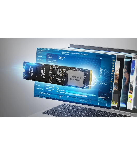 Накопитель SSD Samsung PM9A1, 1000Gb, M.2 2280, PCIe 4.0 x4, NVMe, R/W 7000/5100