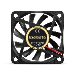 Вентилятор для корпуса ExeGate EX06010S2P-24 черный, 60 мм, 3000 об/мин, 24.1 дБ, 2 pin, фото5