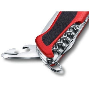 Нож перочинный Victorinox RangerGrip 61 (0.9553.MC) 130мм красный/черный карт.коробка