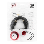 Кабель HDMI-miniHDMI Cablexpert CC-HDMI4C-10, 19M/19M, v2.0, медь, позол.разъемы, экран, 3.0м, черный, пакет, фото 1