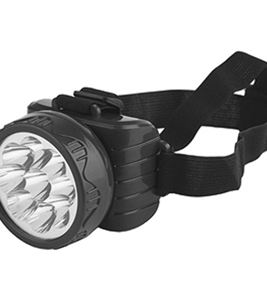 Фонарь ТРОФИ TG9 9xLEDаккумуляторный налобный 4V0.9А·ч ЗУ 220V