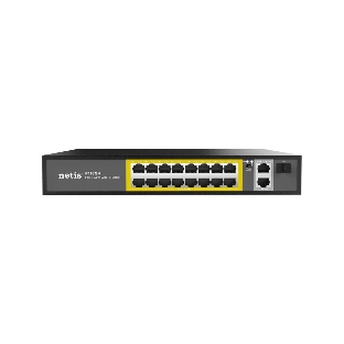 Коммутатор Netis 16PORT 10/100M 16POE+2XGE+SFP P116GH