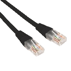 Патч-корд U/UTP Rexant cat.6, RJ45-RJ45, неэкранированный, 26AWG, LSZH, черный, 2 м, фото 1