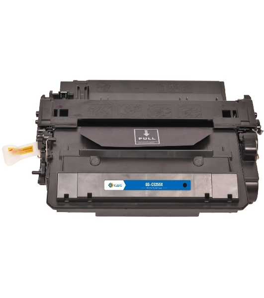 Картридж лазерный G&G GG-CE255X черный (12500стр.) для HP LJ Enterprise MFP M525c/P3015n/LJ Pro M521dn MFP