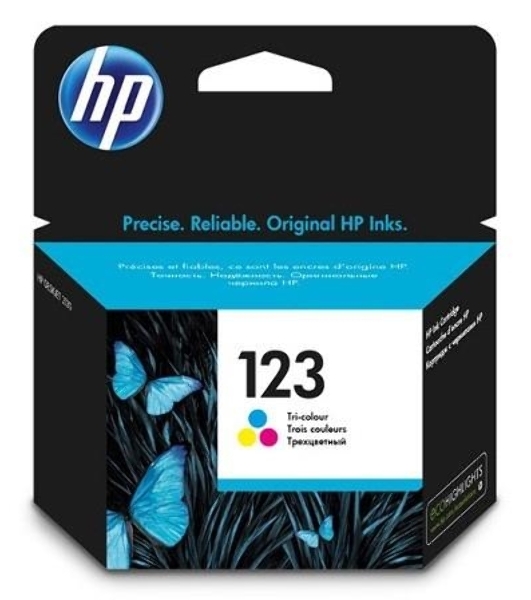 Картридж струйный HP 123 F6V16AE многоцветный, 100 стр., для HP DJ 2130
