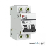 Выключатель автоматический EKF mcb4729-2-10C 2P 10А (C) 4,5кА ВА 47-29 EKF Basic, фото2
