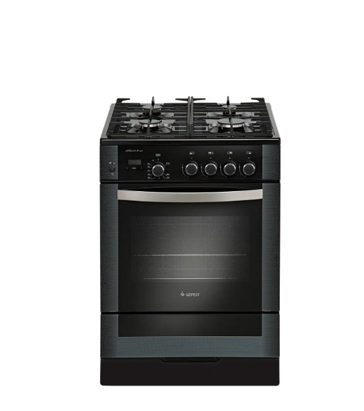 Плита газовая Gefest ПГ 6500-03 0044 черный, конфорок 4 шт, духовка 52 л, 60 см x 85 см x 60 см