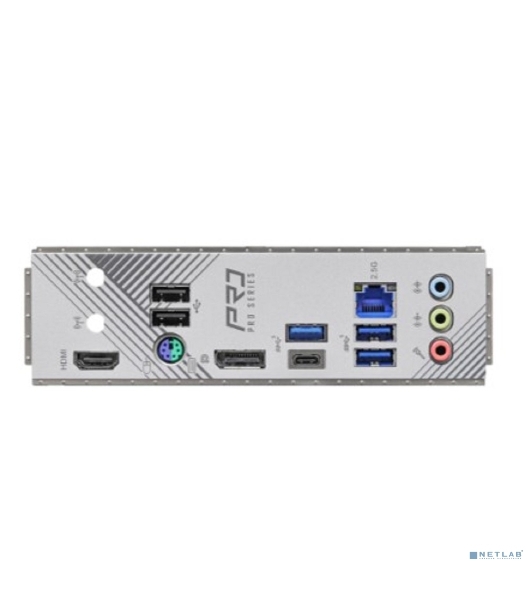 Материнская плата ASRock B760M Pro RS, Micro-ATX, LGA 1700, Intel B760, 4xDDR5, 4xSATA, 3xM.2, 1xPCI-E 5.0 x16, 1xPCI-E 3.0 x4, 1xHDMI, 1xDP, 1x 2.5Gb LAN, 3xUSB 3.2 Gen 1, 2xUSB 2.0, 3x3.5 мм, 7.1, ATX