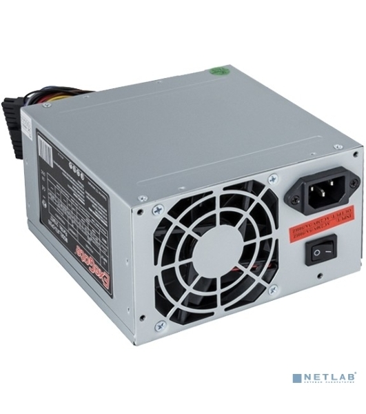 Блок питания ExeGate CP600 (EX292144RUS), 600Вт, 80мм, серебряный