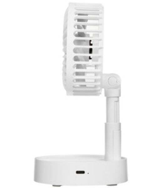 Вентилятор Centek CT-5044 белый, настольный, 4 Вт, 3 скорости, 10 см