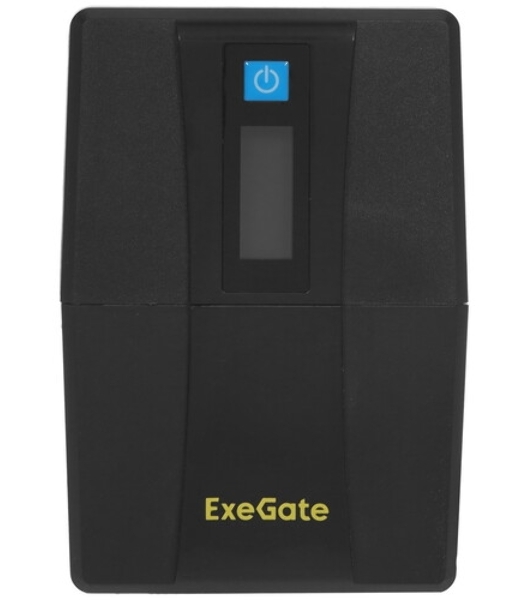 Источник бесперебойного питания ExeGate EP285583RUS SpecialPro Smart LLB-800.LCD.AVR.C13.RJ.USB 800VA/480W, LCD, AVR, 4*IEC-C13, RJ45/11, USB, черный