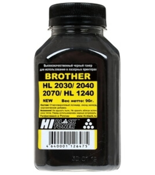 Тонер Hi-Black для Brother HL 2030/2035/2040/2070 (Hi-Black) Тип 1.1, 140 г, банка