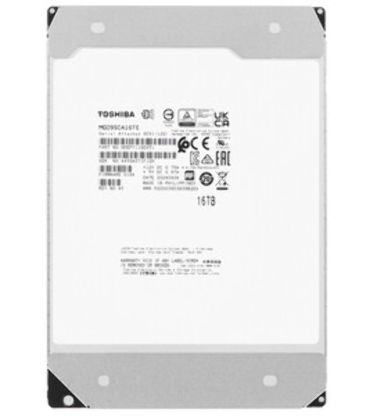Жесткий диск Toshiba MG09 16Tb MG09SCA16TE, 3,5', SAS Server 7200 12Gbit/s 512Mb