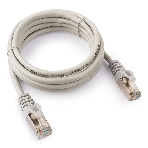 Патч-корд FTP Cablexpert cat.5e, 2м, литой, многожильный серый, фото5