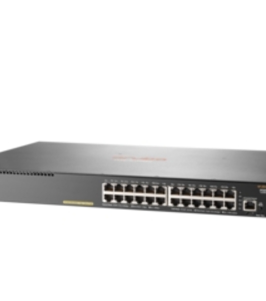 Коммутатор HPE Aruba 2930F 24G PoE+ 4SFP+, 24×1 Гбит/с PoE+ + 4×10 Гбит/с SFP+, управляемый