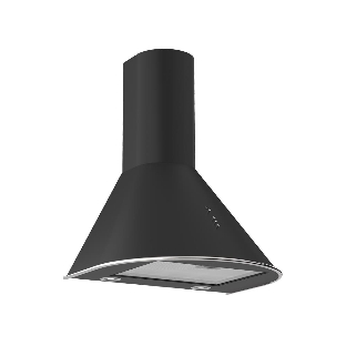Вытяжка каминная Elikor Омега 60П-650-К3Д черный/нерж.сталь, 60 см, 650 куб. м/ч, 60 дБ