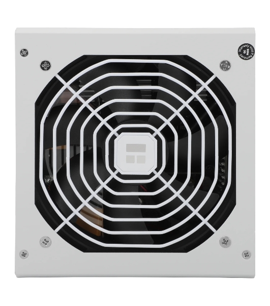 Блок питания Thermalright, 850W 80+ Gold (ATX, 3.1, PCIe 5.1, Non-modular, 1x24(20+4)pin, 1xCPU 8(4+4)pin, 2xPCIe*2 8(6+2)pin, 5xSATA3, 1x12+4pin (12VHPWR PCIe 5.1 12+4pin 600mm), 3xMOLEX4pin, Active, 120x120мм, 150x140x86mm, APFC, white)