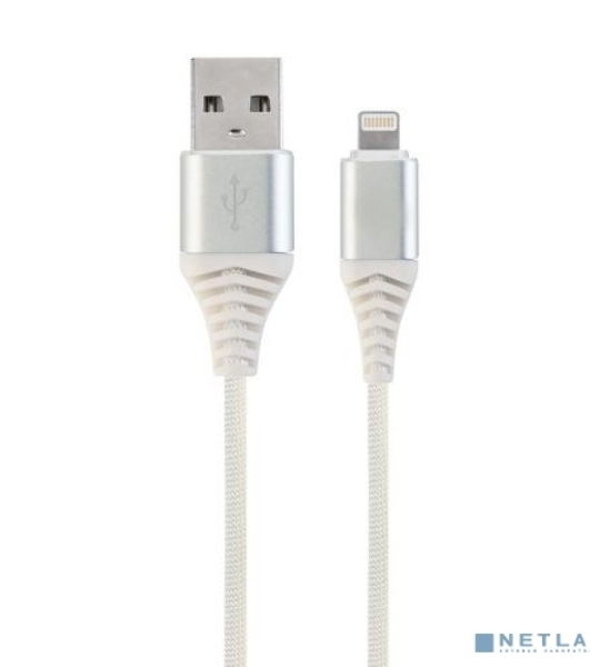 Кабель Filum USB 2.0, 1 м., белый, 2 А, разъемы: USB A male - Lightning male, пакет. (FL-CPro-U2-AM-LM-1M-W1)