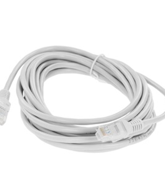 Патч-корд медный UTP Cablexpert PP10-5M cat.5, 5м, литой, многожильный, серый