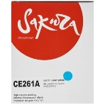 Картридж лазерный Sakura CE261A для HP Color LaserJet CP4020/4025/4520/4525, синий, 11000 к., фото5