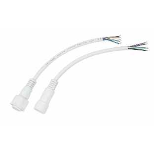 Соединительный кабель Rexant (5pin) герметичный (IP67) 5х0.5мм² белый