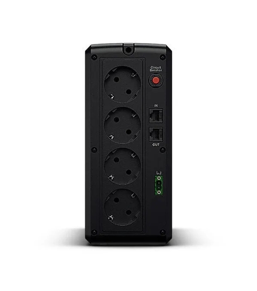 Источник бесперебойного питания CyberPower UT1200EG/1200 ВА/700 Вт/USB/RJ-11/RJ-45/4 х CEE 7 (евророзетка)