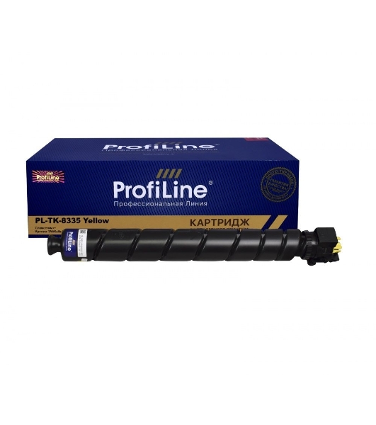 Картридж Тонер-туба ProfiLine PL-TK-8335Y для принтеров Kyocera TASKalfa 3252ci желтый 15000 копий