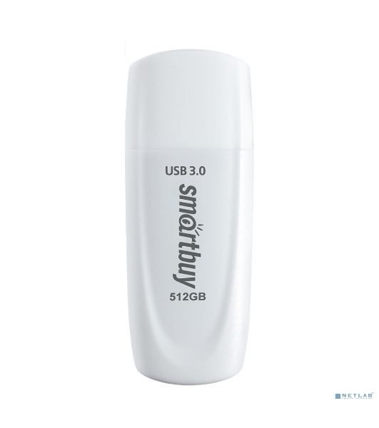 Флешка USB SmartBuy Scout white (SB016Gb3SCW), 16Gb, USB 3.0, R/W 100/40, белый