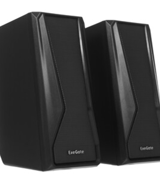 Акустическая система 2.0 ExeGate EX289687RUS Accord 230 (питание USB,Bluetooth, 2х3Вт (6Вт RMS), 60-20000Гц, черный, RGb подсветка)