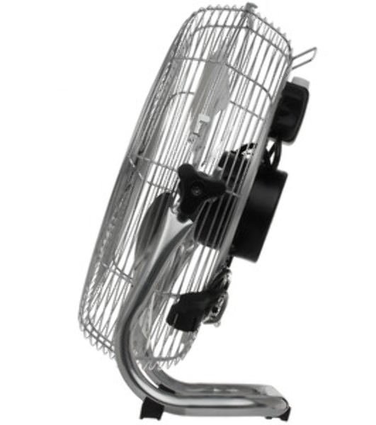 Вентилятор Centek CT-5030 серебристый/чёрный, напольный, 100 Вт, 3 скорости, 38 см