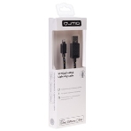Кабель Qumo light series, USB-Apple 8 pin, 1м, 5В, 1A, опл. PVC, кон. PVC, белый, фото2