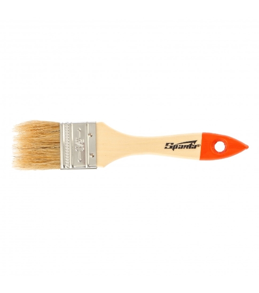 Кисть плоская Sparta Slimline 1,5' (38 мм), натуральная щетина, деревянная рукоятка