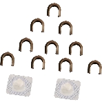 Комплект бушингов CET CET6375R (RM1-6319-Bushing) для HP LJ Enterprise P3015/M521/M525 резинового вала (упак.:2шт), фото3