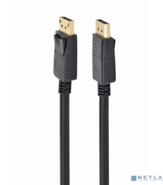 Кабель Filum Display port 1.8 м., ver.1.2, медь, черный, разъемы: Display port male- Display port male, пакет. FL-C-DP1.2M-DP1.2M-1.8M (894196)