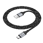 Кабель USB2.0 Hoco AM/Type-C, 3А, X102, 1м, черный, коробка, фото4