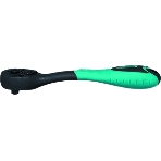 Ключ-трещотка Gross 14086 1/4', 72 зуба, Comfort, с быстрым сбросом, CrV, 2-х комп. рукоятка, фото 1