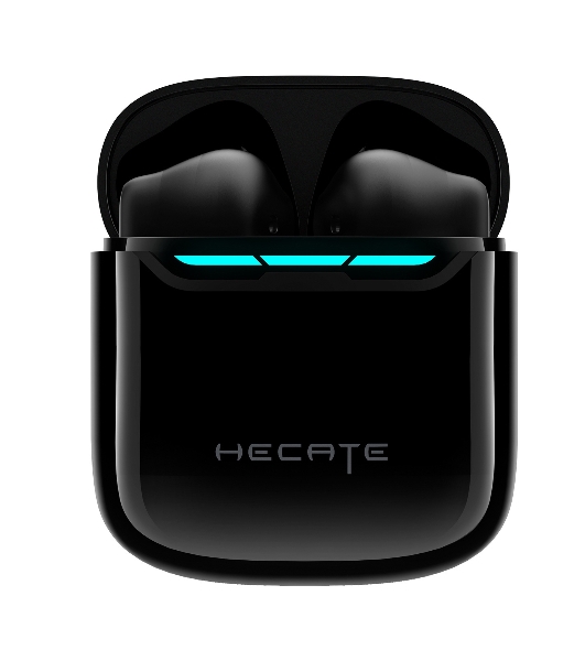Наушники TWS Edifier Hecate GM3 Plus черный, вкладыши, Bluetooth, до 5.5 ч