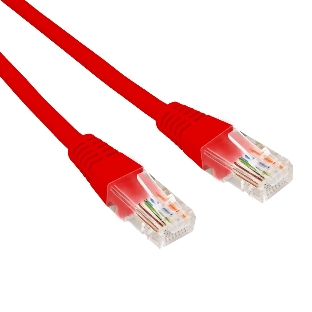 Патч-корд U/UTP Rexant cat.6, RJ45-RJ45, неэкранированный, 26AWG, LSZH, красный, 1.5 м