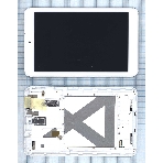 Модуль (матрица + тачскрин) для Asus MeMO Pad 8 (ME180A) белый с рамкой, фото2
