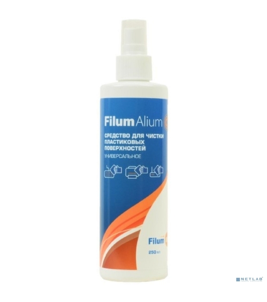Спрей для очистки пластиковых поверхностей Filum Alium 250 мл (CLN-S25OP)