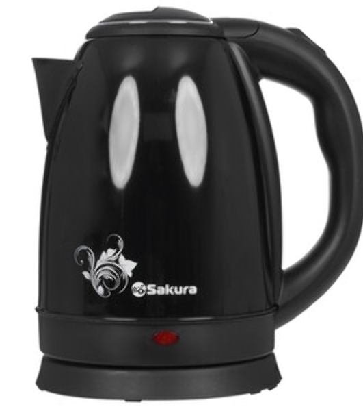 Чайник электрический Sakura SA-2134BK 1.8 л, 1800 Вт, черный