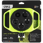 Дождеватель-разбрызгиватель круговой 5-ти позиционный Deli DL581300 5 режимов распыления, площадь орошения до 310кв.м, диаметр шланга 3/4';, корпус из ударопрочного пластика, фото8