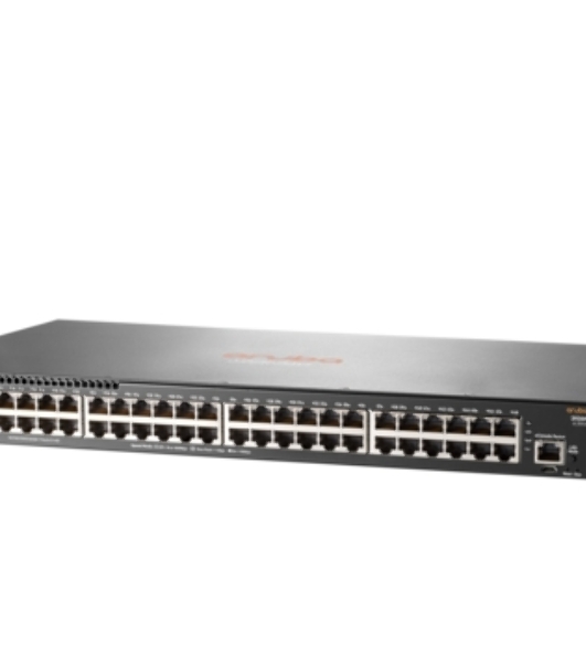 Коммутатор HPE Aruba 2930F 48G 4SFP+, 48×1 Гбит/с + 4×10 Гбит/с SFP+, управляемый