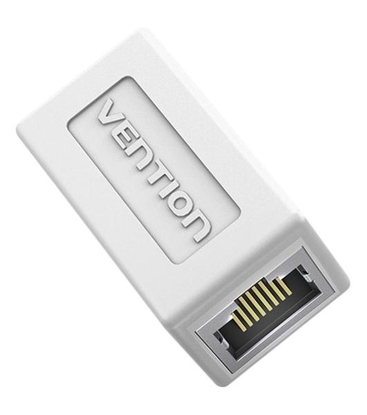 Адаптер-соединитель Vention RJ45 F/RJ45 F 8p8c кат. 6 белый