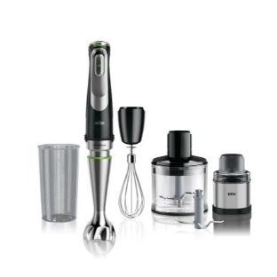 Блендер погружной Braun Multiquick 9 MQ9138Xl черный, 1200 Вт, плавная регулировка, турбо