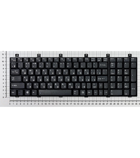 Клавиатура для ноутбука Toshiba Satellite M60 M65 P100 P105 черная