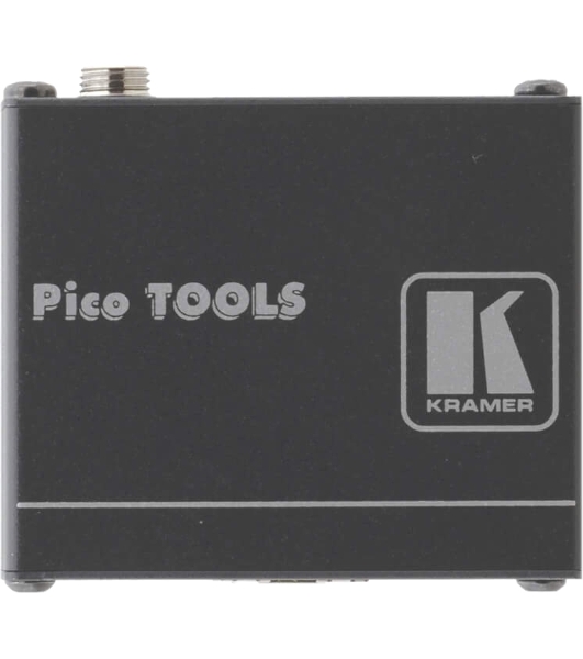 Приемник Kramer Electronics PT-572+ сигнала HDMI из кабеля витой пары (TP), поддержка HDCP и HDTV, HDMI (V.1.4 c 3D, Deep Color, x.v.Color, Lip Sync, HDMI Uncompressed Audio Channels, Dolby TrueHD, DTS-HD) с адаптером питания, 1.65Gbps