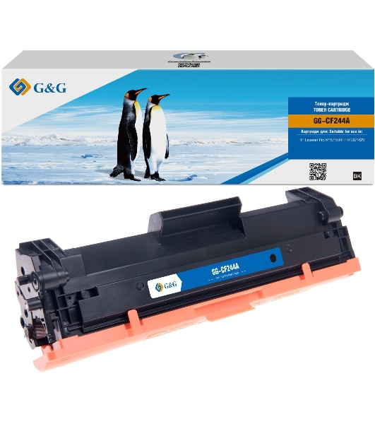 Картридж G&G аналог HP CF244A 1k с чипом